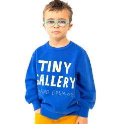 Tiny Gallery Sweatshirt in Ultramarine by Tinycottons