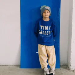 Tiny Gallery Sweatshirt in Ultramarine by Tinycottons