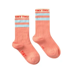 Tiny Medium Socks in Papaya by Tinycottons
