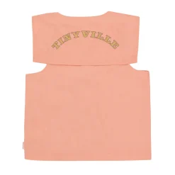 Tinyville Blouse in Papaya by Tinycottons
