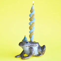 Toad Ceramic Cake Topper by Camp Hollow