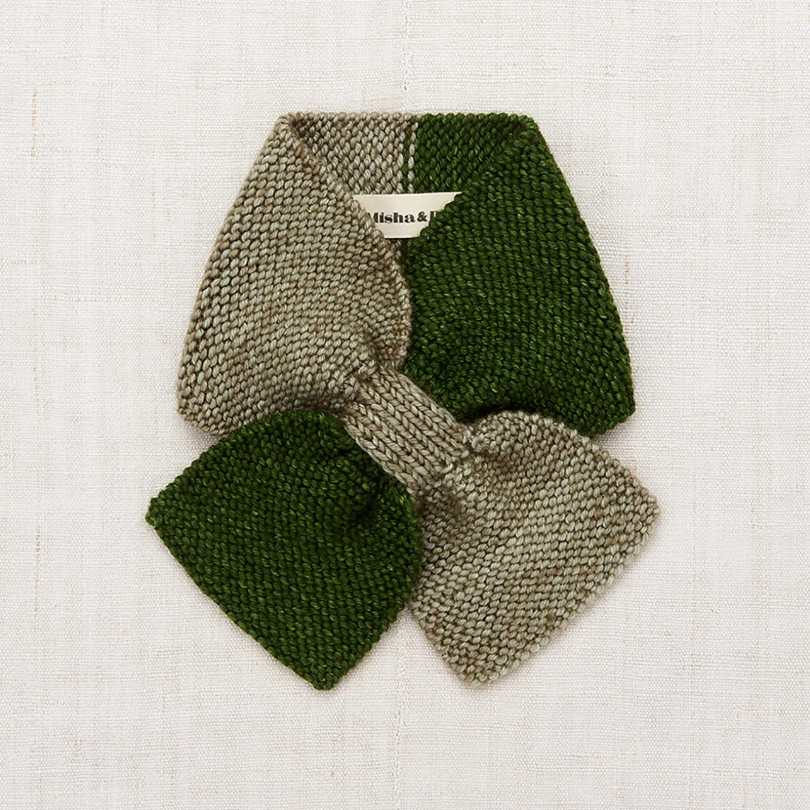 Toboggan Scarf in Seal Gray by Misha & Puff