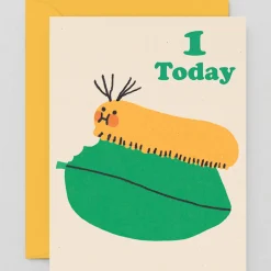 1 Today Age Greetings Card by Maria Ramos for Wrap