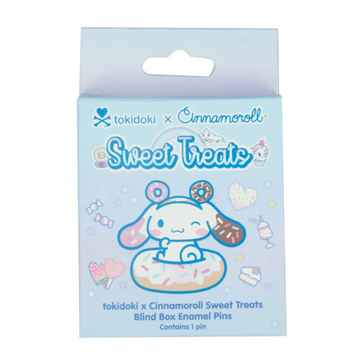 Tokidoki x Cinnamoroll Sweet Treats Enamel Pin Badge Blind Box by Tokidoki