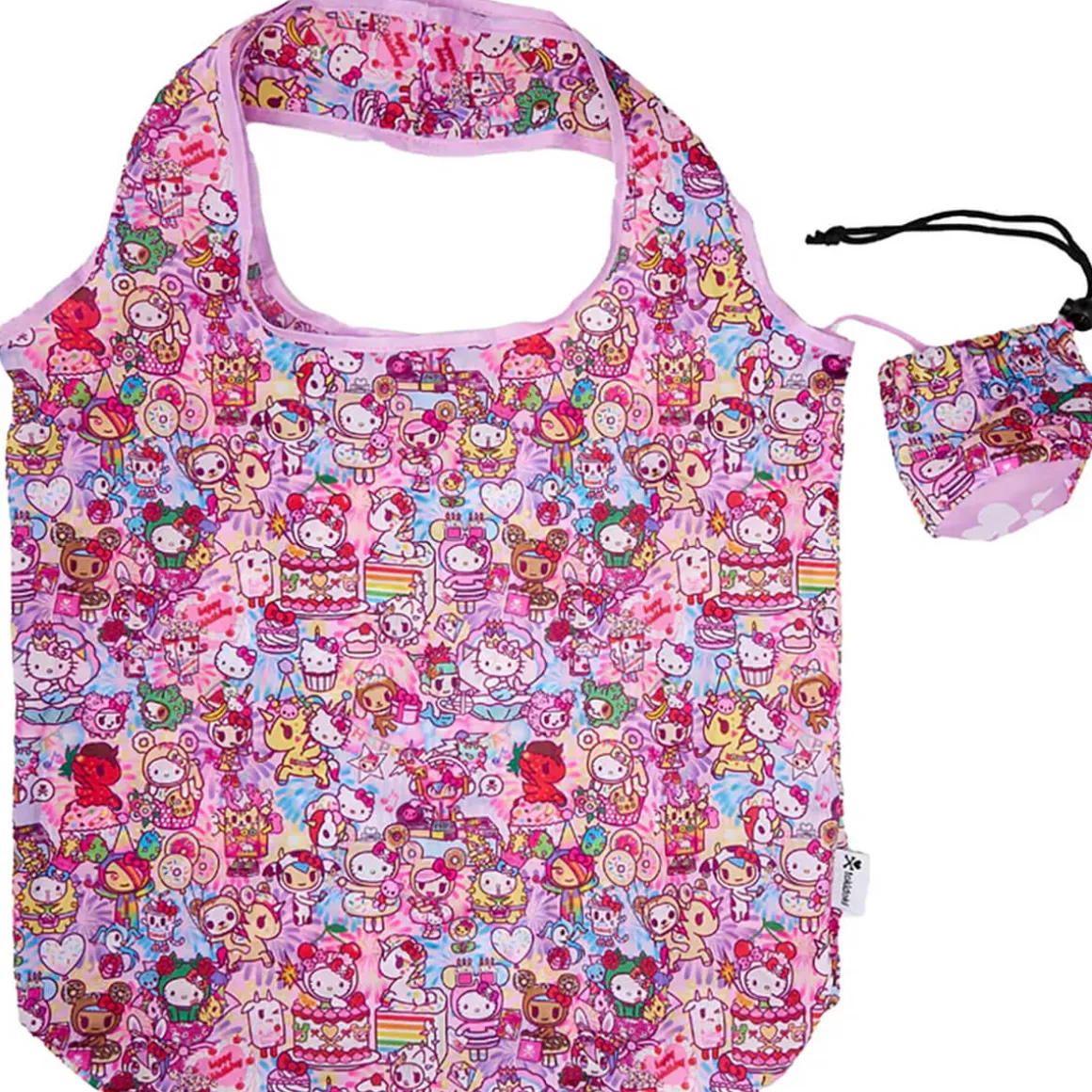 Tokidoki x Hello Kitty Birthday Bash Reusable Shopping Tote by Tokidoki