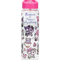 Tokidoki x Kuromi & My Melody Garden Party Water Bottle by Tokidoki