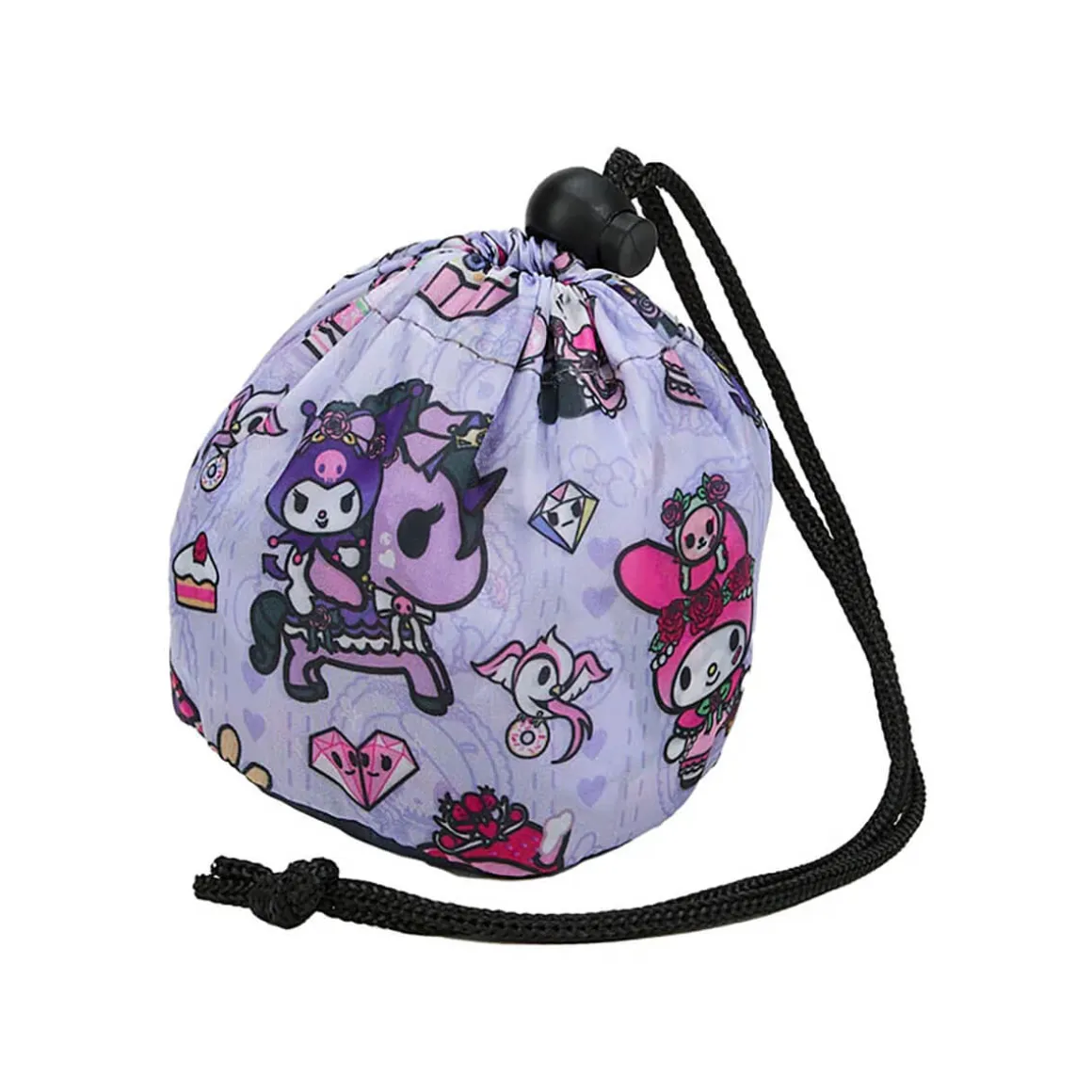 Tokidoki x Kuromi & My Melody Garden Party Reusable Shopping Tote by Tokidoki