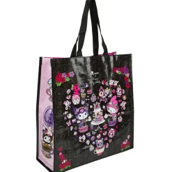 Tokidoki x Kuromi & My Melody Garden Party Vinyl Tote by Tokidoki
