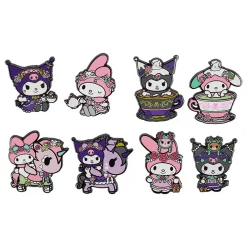 Tokidoki x Kuromi & My Melody Garden Party Enamel Pin Blind Box by Tokidoki
