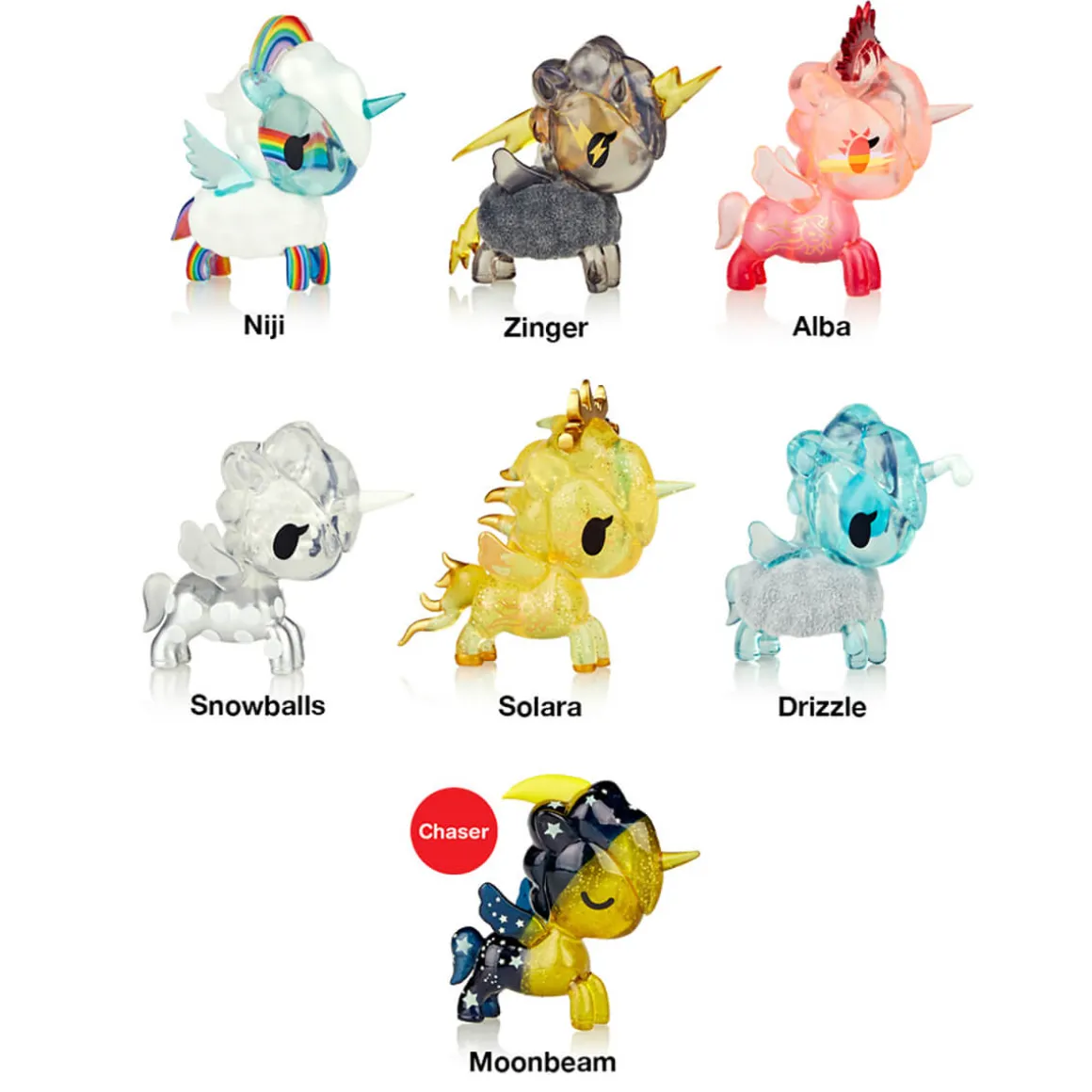 Toki Mochi Sky Unicorno Blind Box by Tokidoki