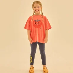 Tomato T-Shirt in Orange by Jelly Mallow