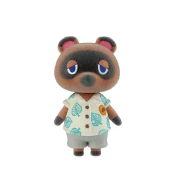 Tom Nook Animal Crossing Doll (Shokugan Flocked Series Wave 01) by Bandai