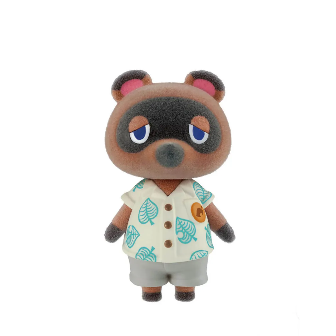Tom Nook Animal Crossing Doll (Shokugan Flocked Series Wave 01) by Bandai