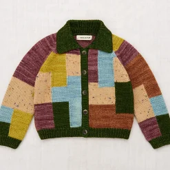 Topo Motley Cardigan in Leaf by Misha & Puff