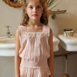 Top & Panty Set in Petal Pink by Bonjour