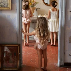 Top & Panty Set in Petal Pink by Bonjour