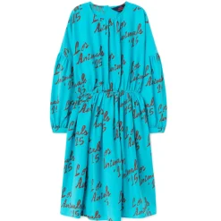 Tortoise Dress in Blue Los Animals by The Animals Observatory - Last One In Stock - 3 Years