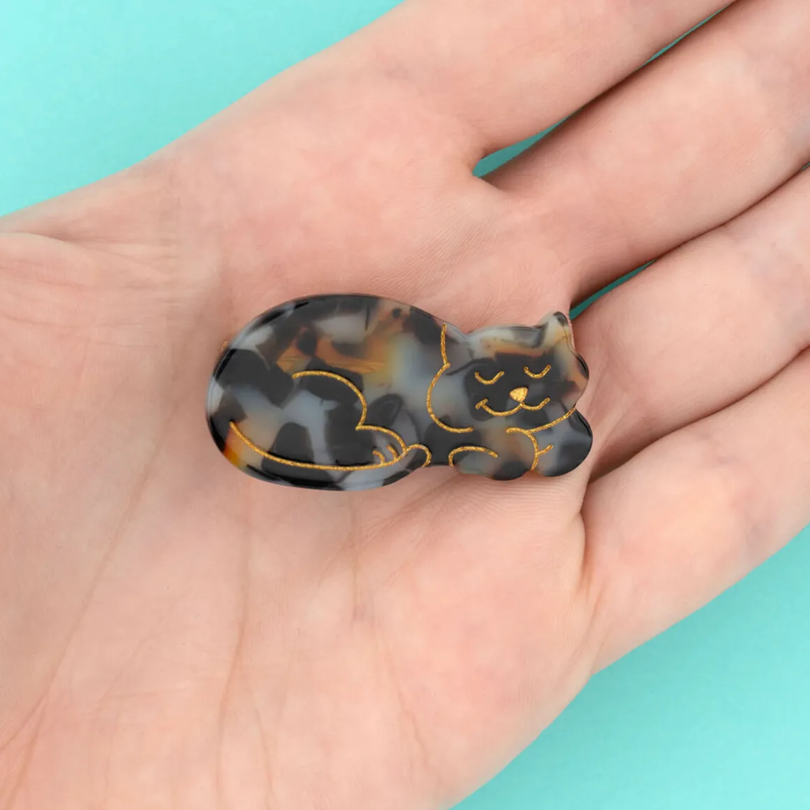 Tortoiseshell Cat Hair Clip by Coucou Suzette