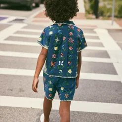 Traveler Short in Celestial Botanica by Misha & Puff