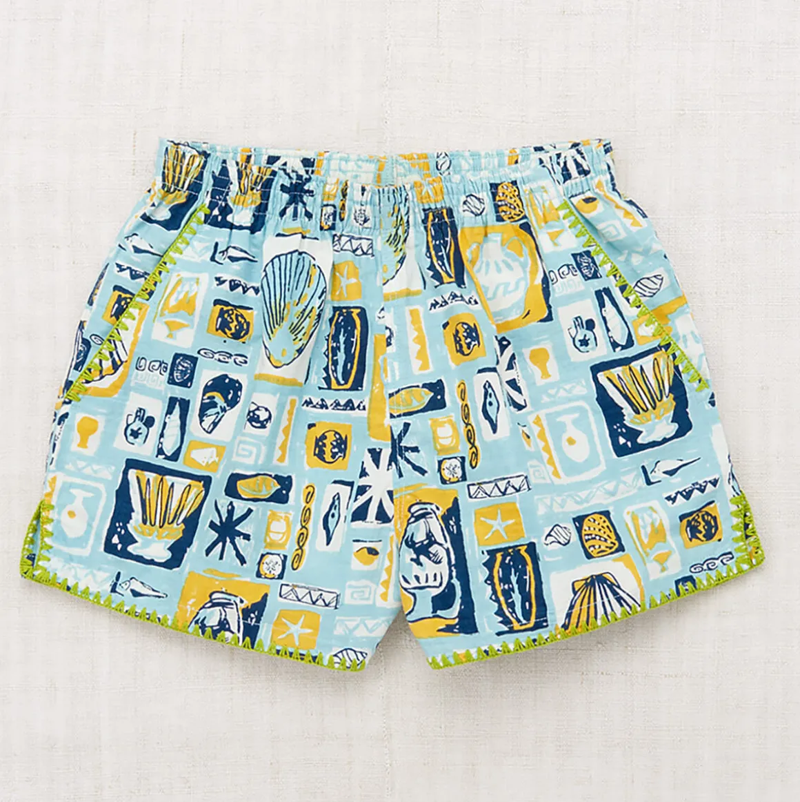 Traveller Short in Sky Collection by Misha & Puff - Last Ones In Stock - 5-8 Years