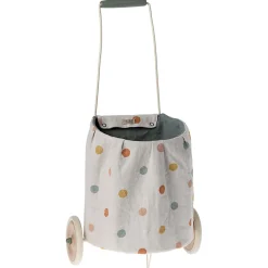 Trolley in Blue Multi Dots by Maileg