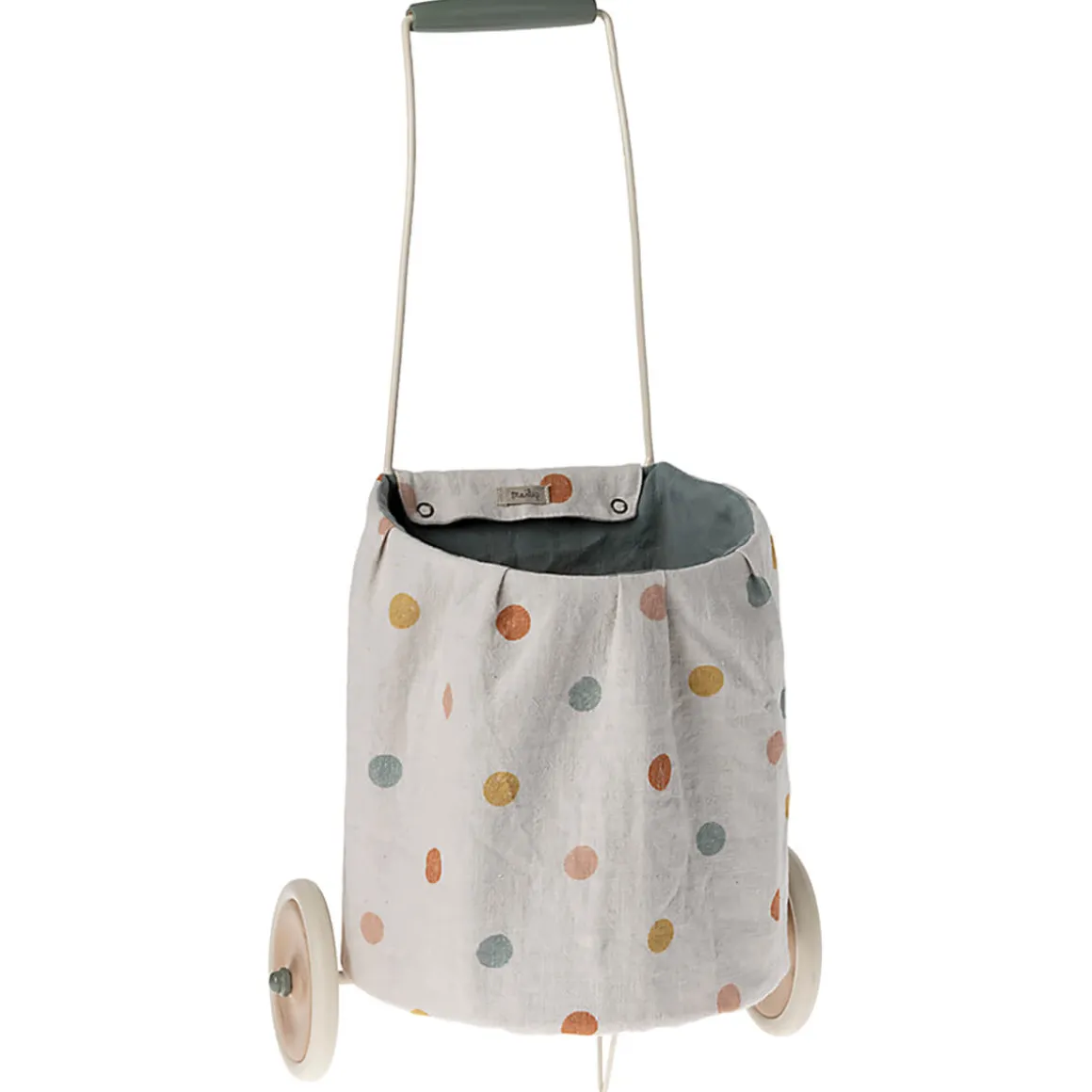 Trolley in Blue Multi Dots by Maileg