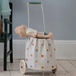 Trolley in Blue Multi Dots by Maileg