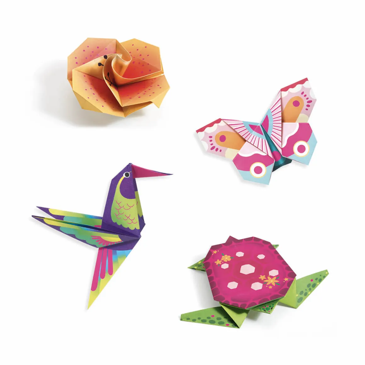 Tropics Origami Craft Kit by Djeco