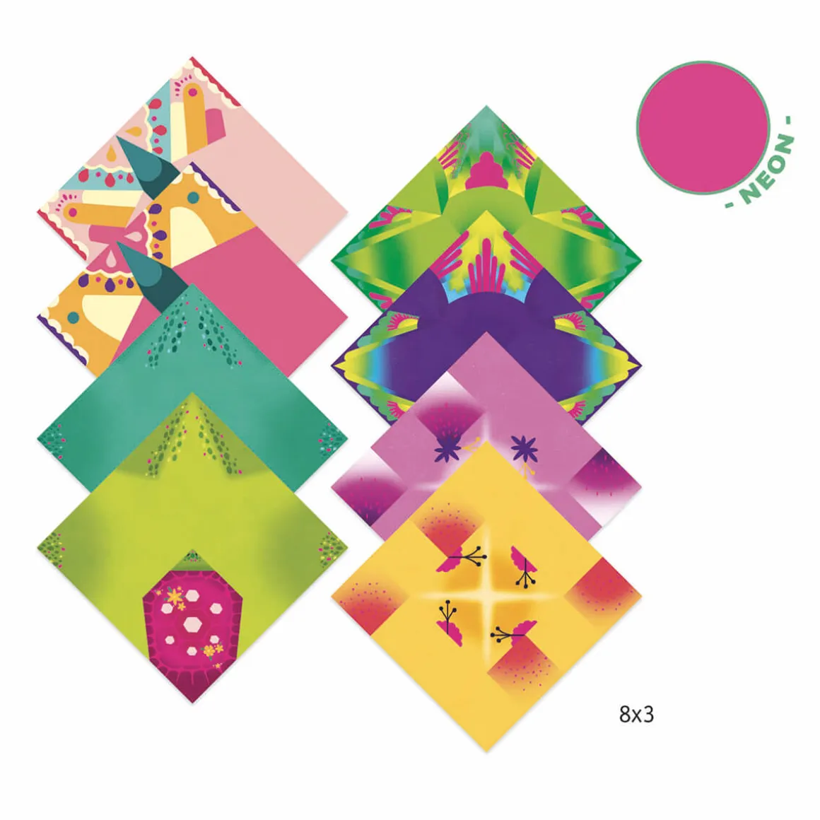 Tropics Origami Craft Kit by Djeco