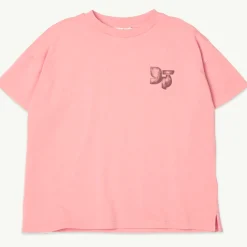 T-Shirt in Peach Bud by Main Story