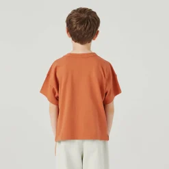 T-Shirt nº01 in Brick Red by True Artist