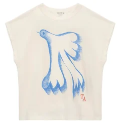 T-Shirt nº07 in Cream by True Artist
