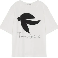 T-Shirt nº05 in Ecru Cream by True Artist