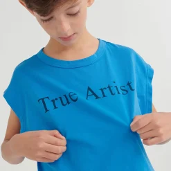 T-Shirt nº07 in French Blue by True Artist