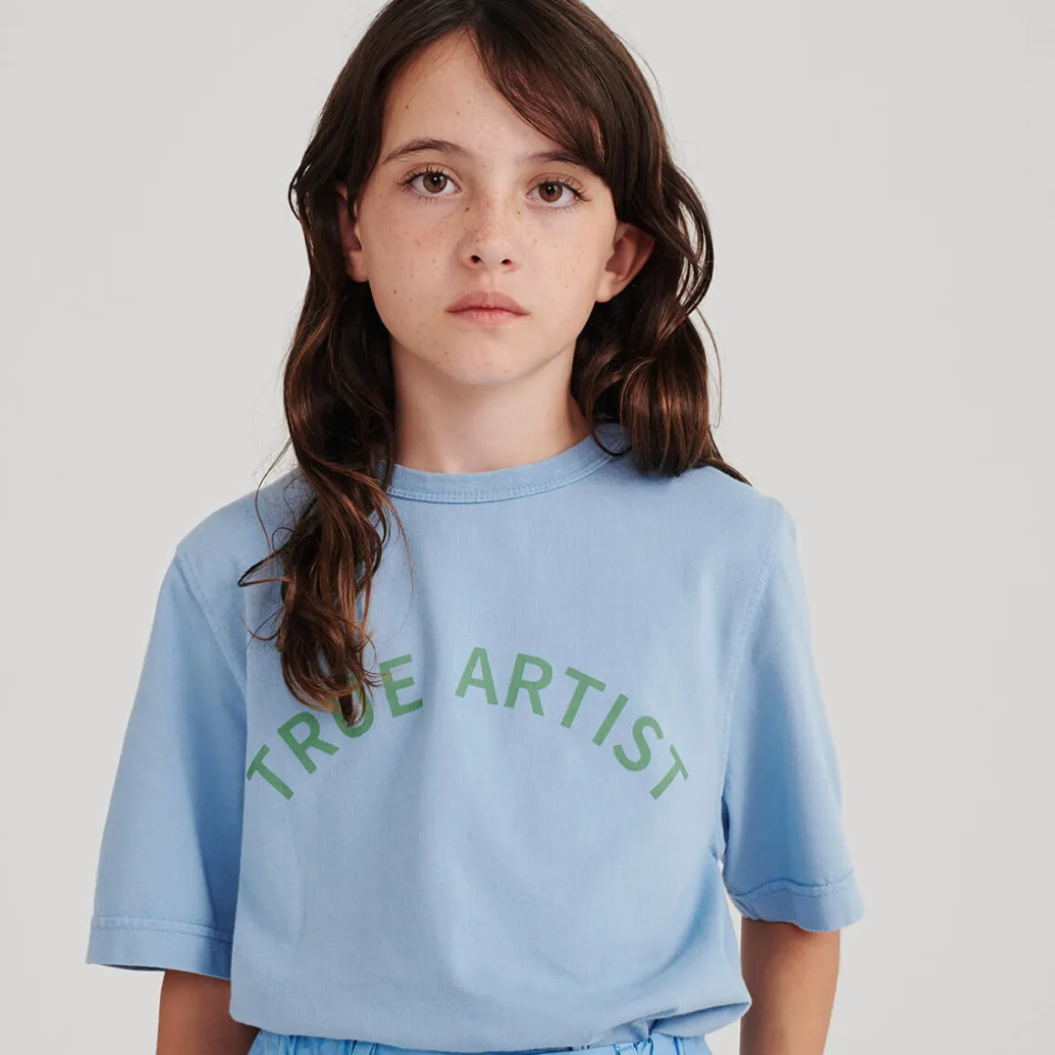 T-Shirt nº05 in Glacier Blue by True Artist
