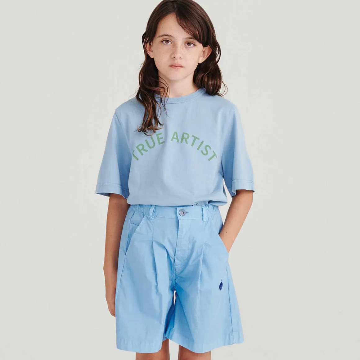 T-Shirt nº05 in Glacier Blue by True Artist