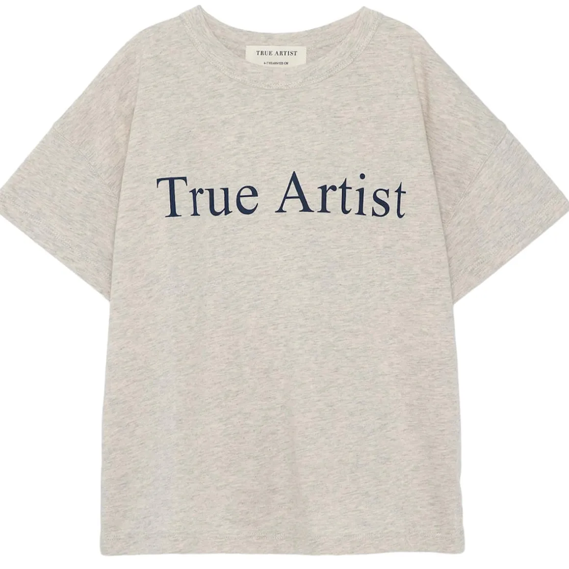 T-Shirt nº01 in Grey Melange by True Artist