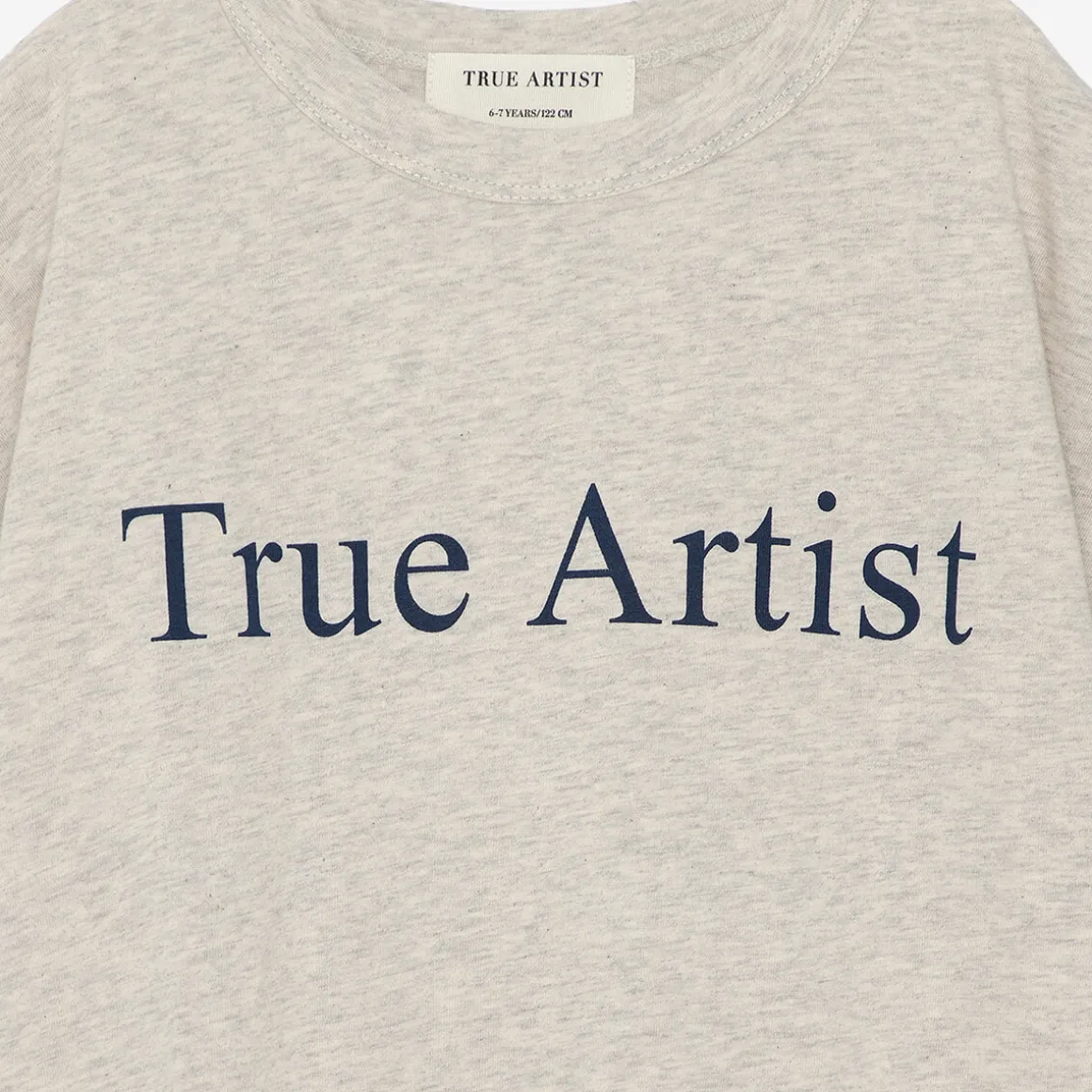 T-Shirt nº01 in Grey Melange by True Artist