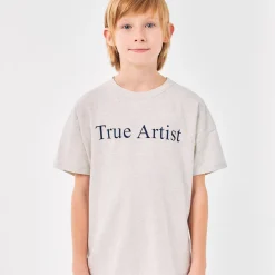 T-Shirt nº01 in Grey Melange by True Artist