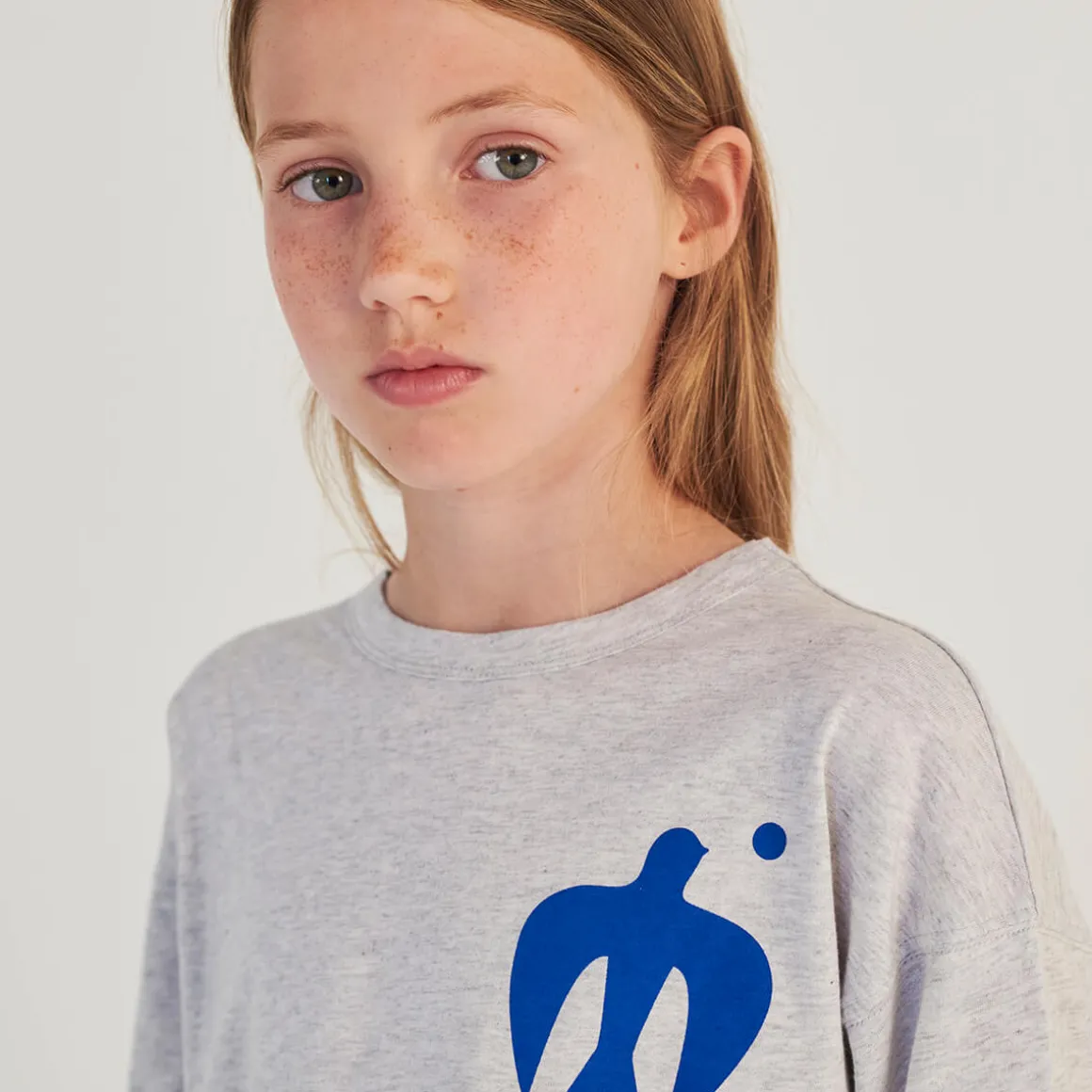 T-Shirt nº02 in Grey Melange by True Artist