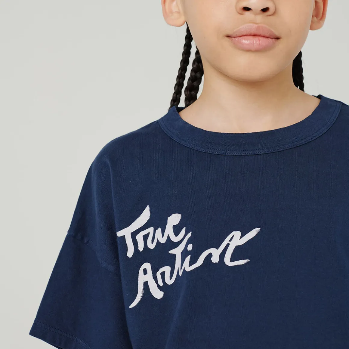 T-Shirt nº01 in Navy Blue by True Artist
