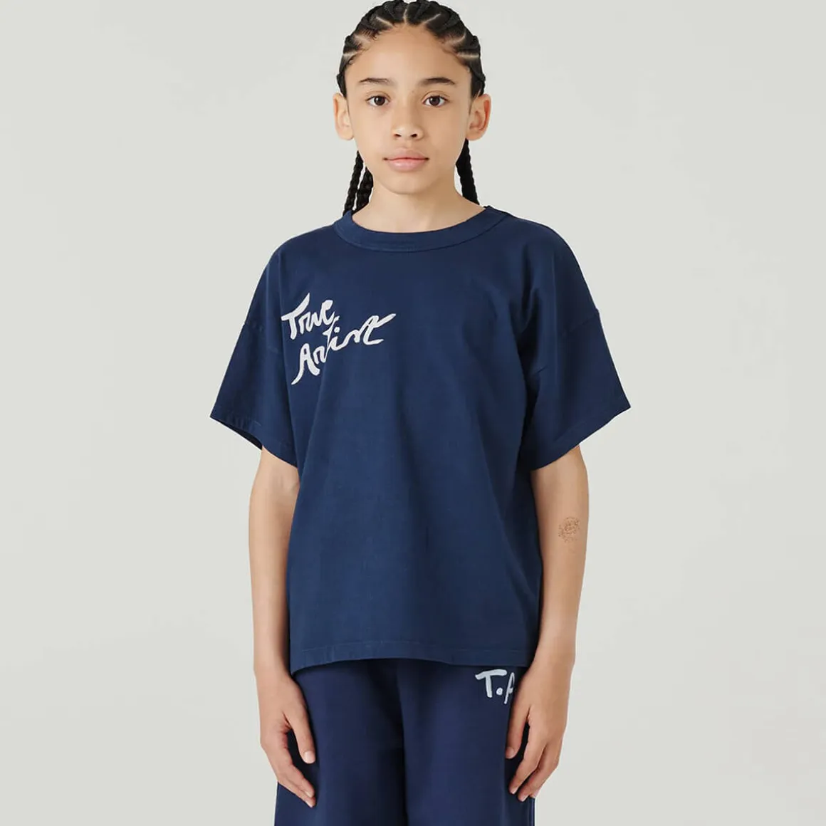 T-Shirt nº01 in Navy Blue by True Artist