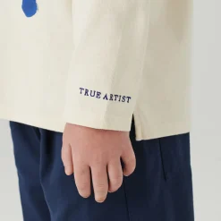 T-Shirt nº02 in Oatmeal by True Artist