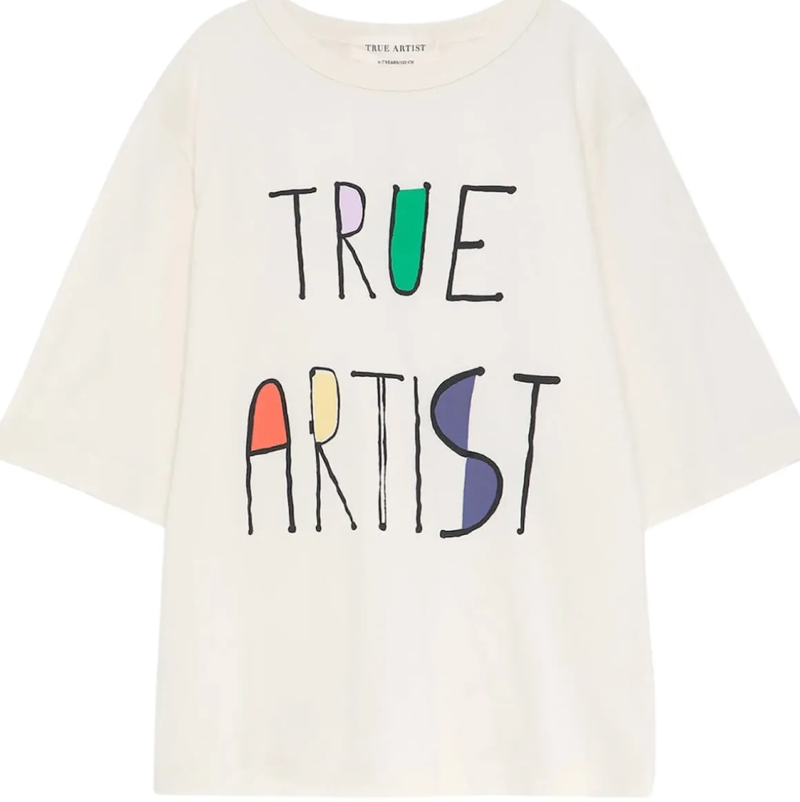 T-Shirt nº05 in True Ivory White by True Artist