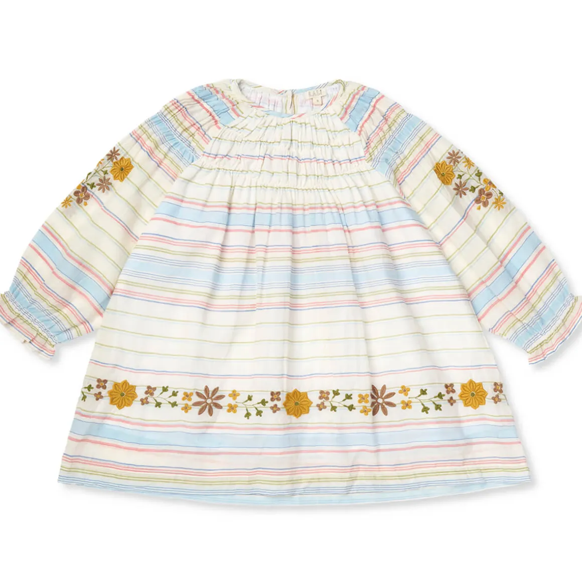 Tulip Dress in Border Stripe by Lali