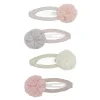 Tulle Pom Pom Clic Clac Hair Clips by Mimi & Lula