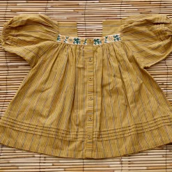 Tunique in Curry Transat Stripe by Bonjour