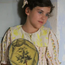 Tunique With Hair Clip in Farandole Flowers by Bonjour