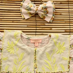 Tunique With Hair Clip in Farandole Flowers by Bonjour