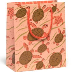 Turtle Family Medium Gift Bag By Red Cap Cards